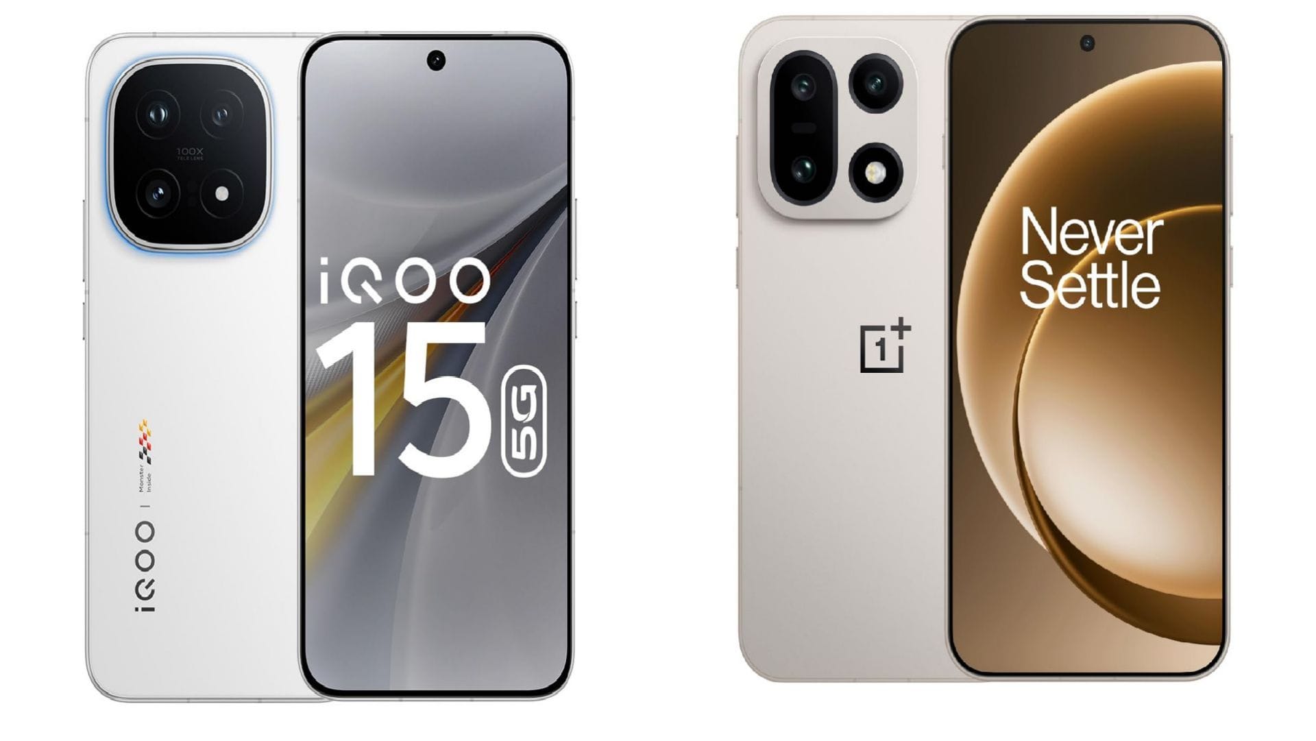 iQOO 15 vs OnePlus 15 comparison