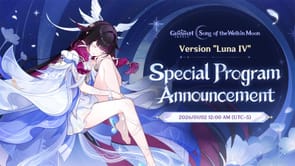 Genshin Impact Luna IV livestream date and countdown
