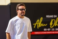 Fernando Alonso of Aston Martin before the F1 Abu Dhabi GP. Source: Getty