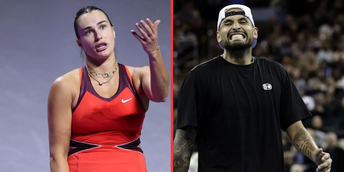 "Aryna Sabalenka & Nick Kyrgios are going to terrorize us" - Fans slam pair's 'cringe & disgusting' act in buildup to Battle of the Sexes