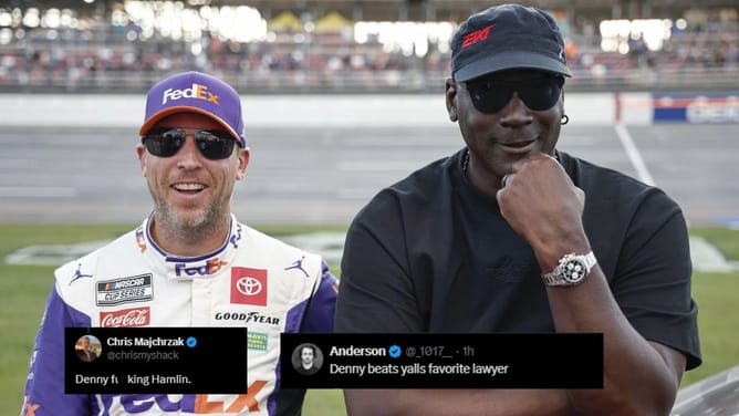 “Denny Hamlin will be in the Hall of Fame 3 separate times”: Fans rejoice as 23XI-FRM and NASCAR reach settlement in antitrust trial