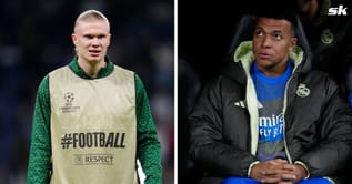 Erling Haaland explains why he was ‘not happy’ with Kylian Mbappe being on the bench for Real Madrid against Manchester City