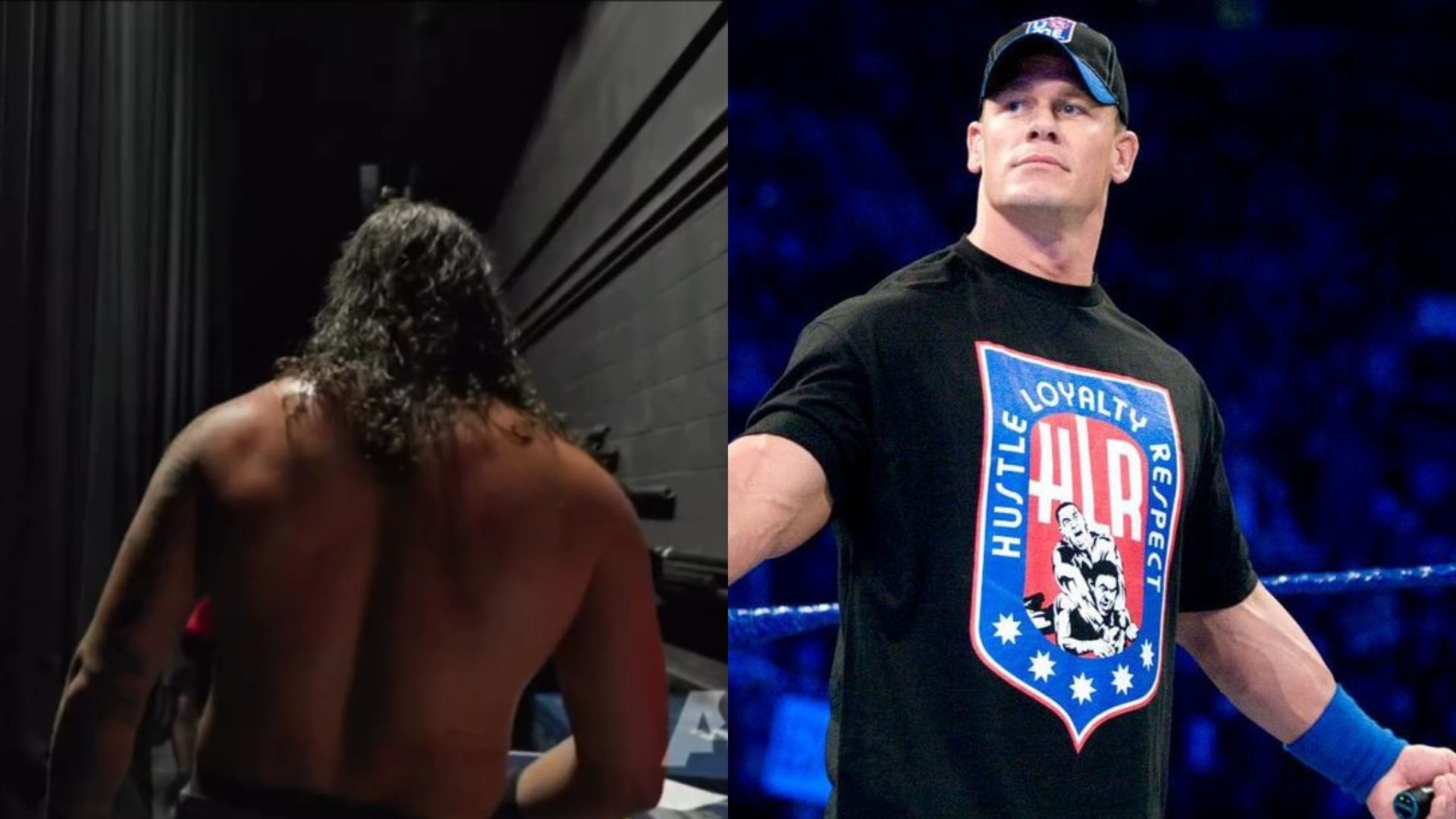 Shiloh Hill [left] and John Cena [right] [Image Credits: WWE.com and Shiloh