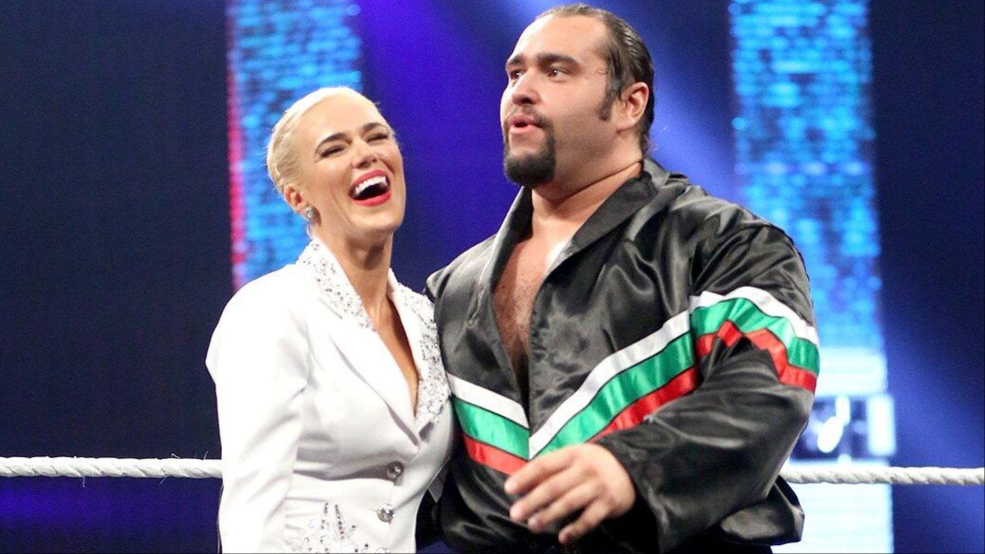 Lana and Rusev. (Photo: WWE.com)