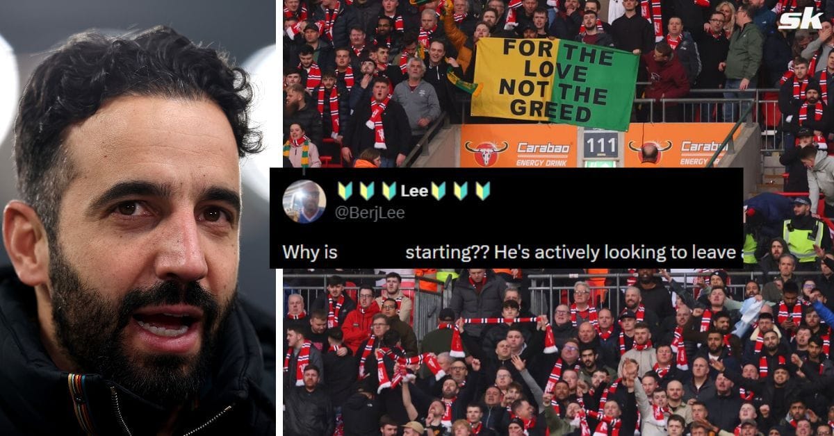 "Shouldn’t be allowed near the ground", "Why is he starting?" - Fans displeased by Manchester United star's inclusion in XI for Wolves clash