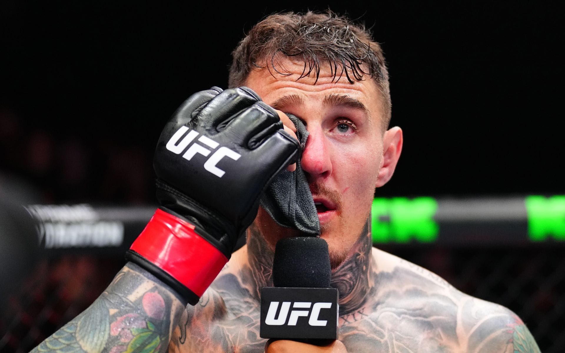 Tom Aspinall at UFC 321. [Image courtesy: Getty]