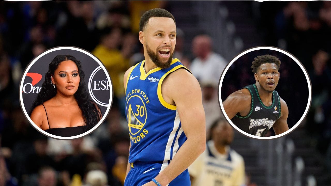 Anthony Edwards and Ayesha Curry Go Crazy as Steph Curry Drains Insane Full Court Shot