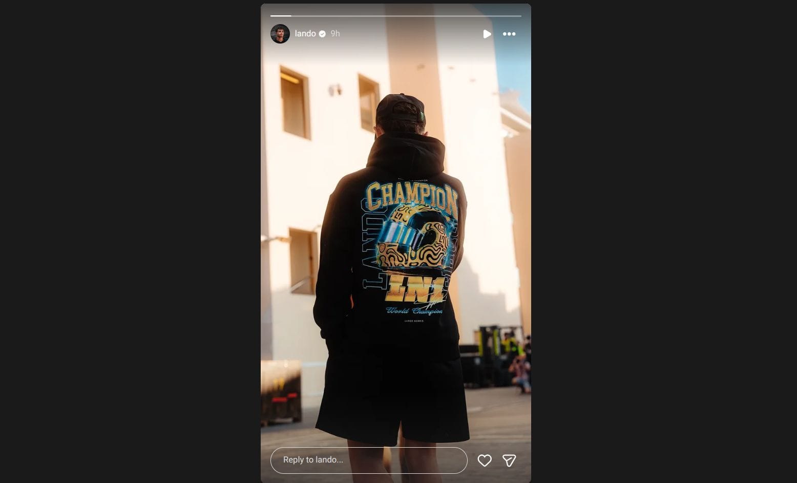 Image credits: Instagram/@lando