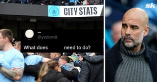 "I'm just sick of Pep now", "We are losing" - Manchester City fans react as star left out of XI for PL clash against Fulham