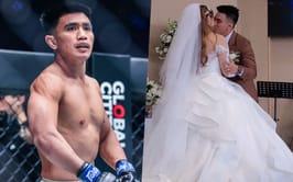 LOOK: ONE Championship strawweight MMA king Joshua Pacio marries girlfriend weeks after ONE 173