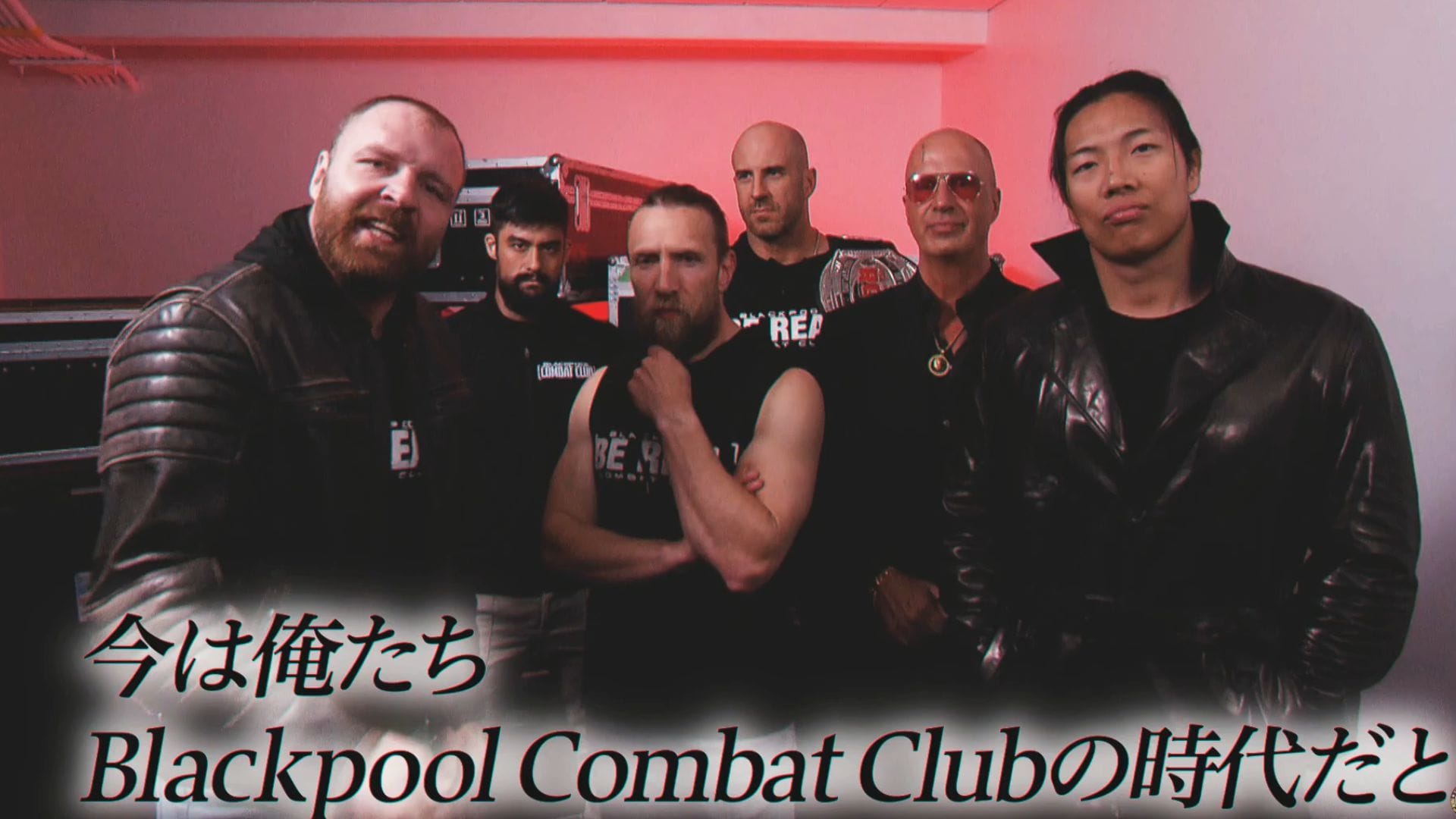 Konosuke Takeshita representing The Blackpool Combat Club [Source: New Japan Pro-Wrestling on YouTube]