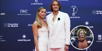 Stefanos Tsitsipas' mother breaks silence on son's break-up with Paula Badosa