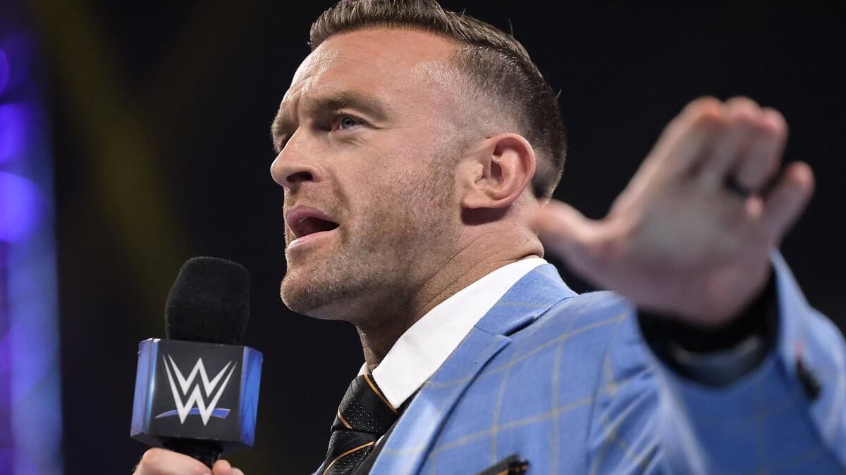 Nick Aldis on SmackDown 