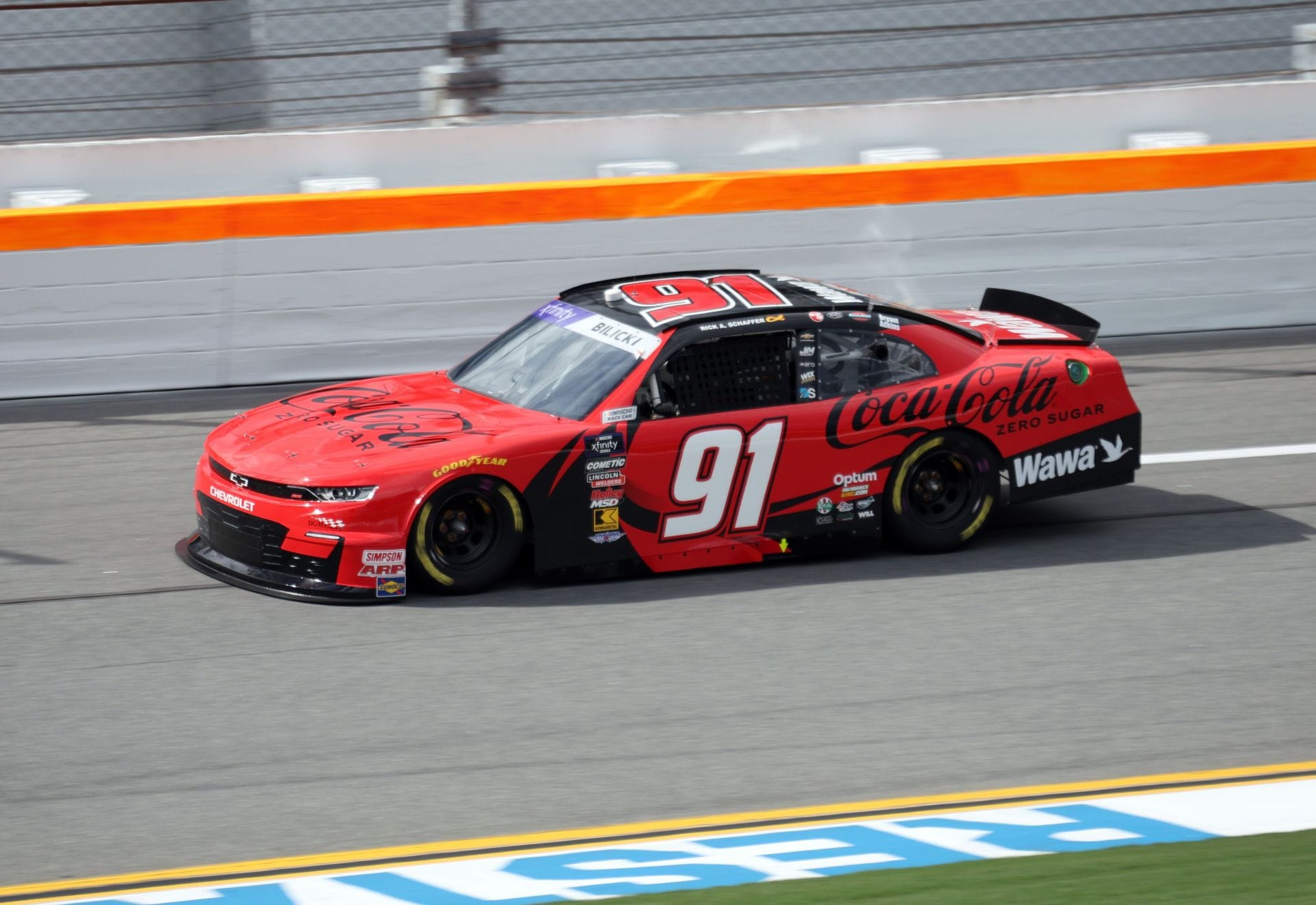 Mason Maggio before the 2024 NASCAR Truck Series race at Darlington Raceway. Source: Getty