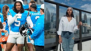Rico Dowdle's girlfriend Shar’e Harrison enjoys snow-day escape in Central Park as Panthers hit bye week