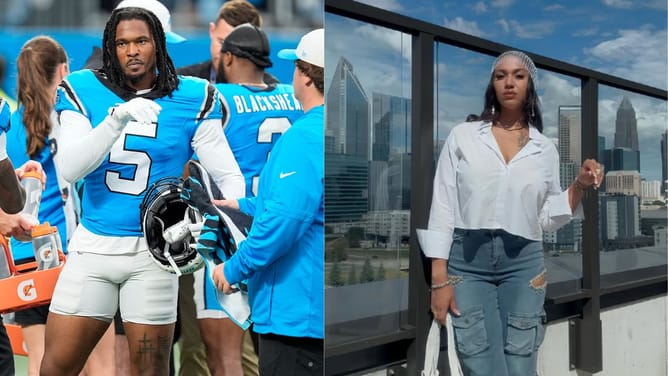 Rico Dowdle's girlfriend Shar’e Harrison enjoys snow-day escape in Central Park as Panthers hit bye week