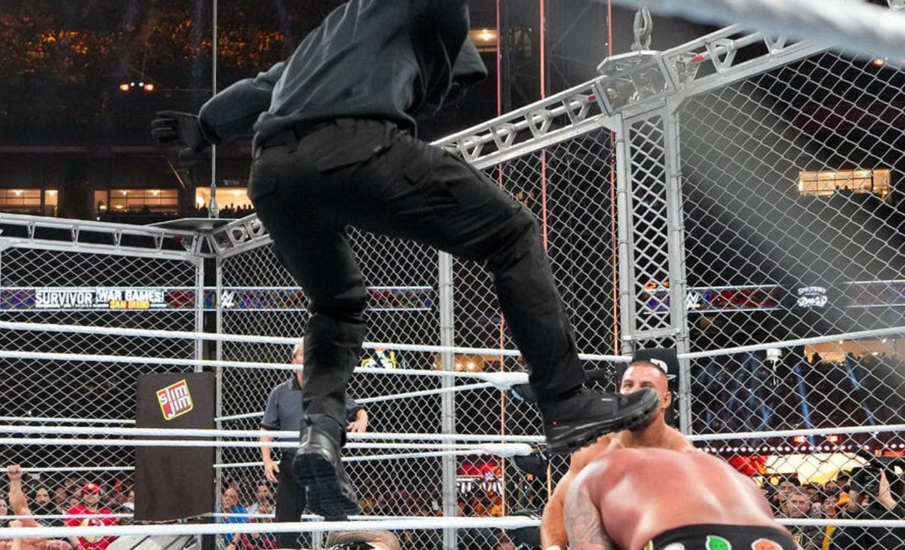 Who was the mystery man? (Image Credits: wwe.com)