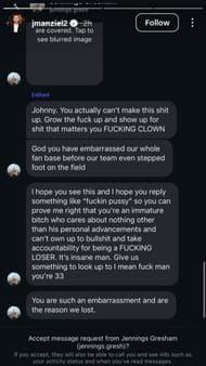 Johnny Manziel Breaks His Silence After Missing College GameDay, Shows A Lot Of Abusive Messages From Fans