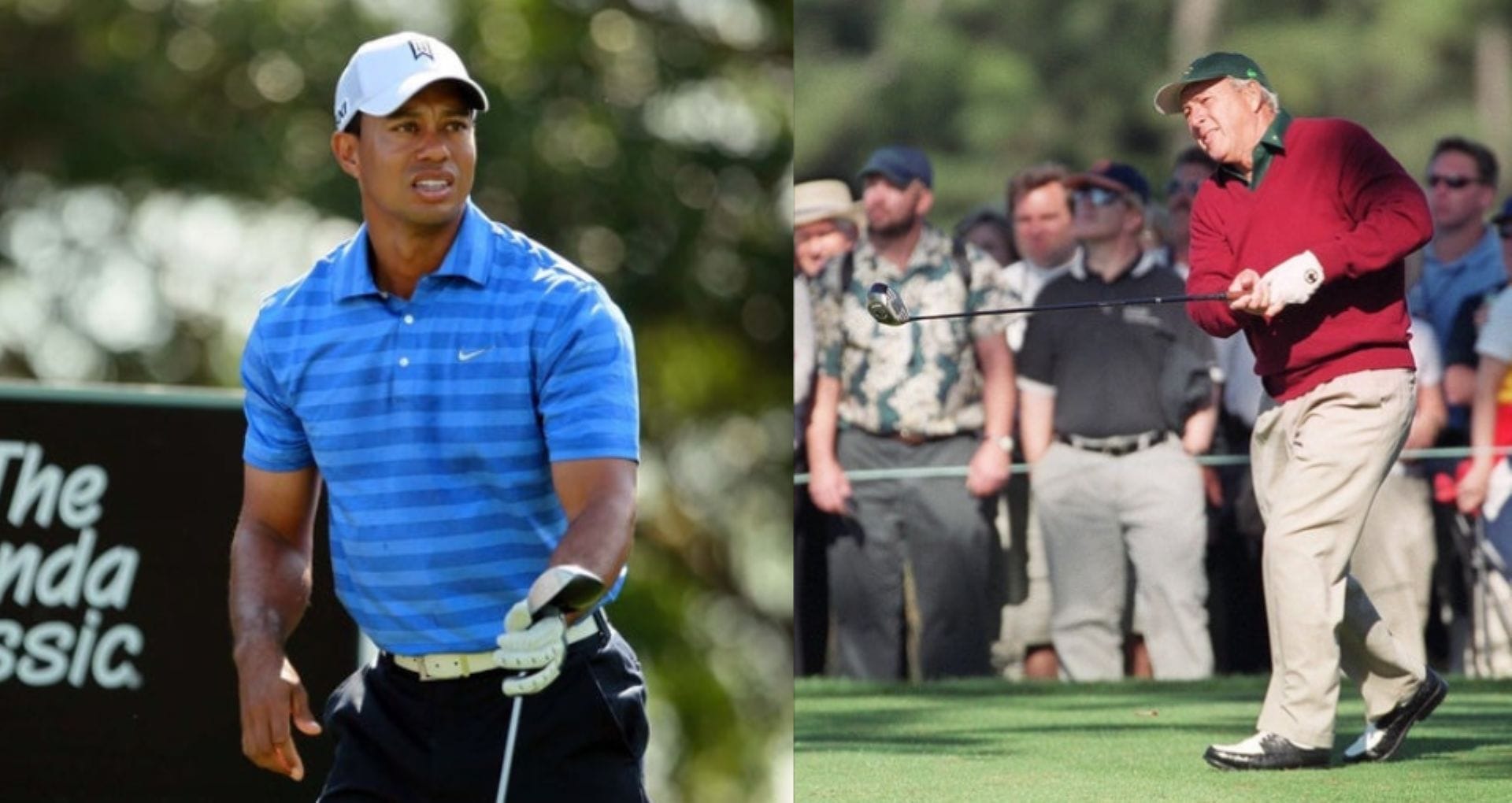 When Tiger Woods credited Arnold Palmer for making golf a 