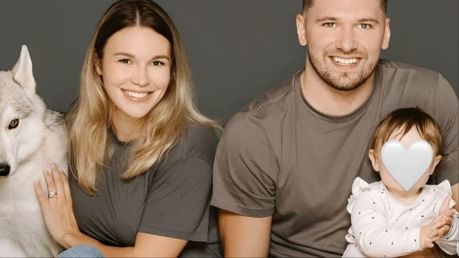 Luka Doncic & Fiancée Anmaria Goltes Show Ultimate Parenting Goals as Couple Drops Adorable Pics From Their Daughter’s Birthday