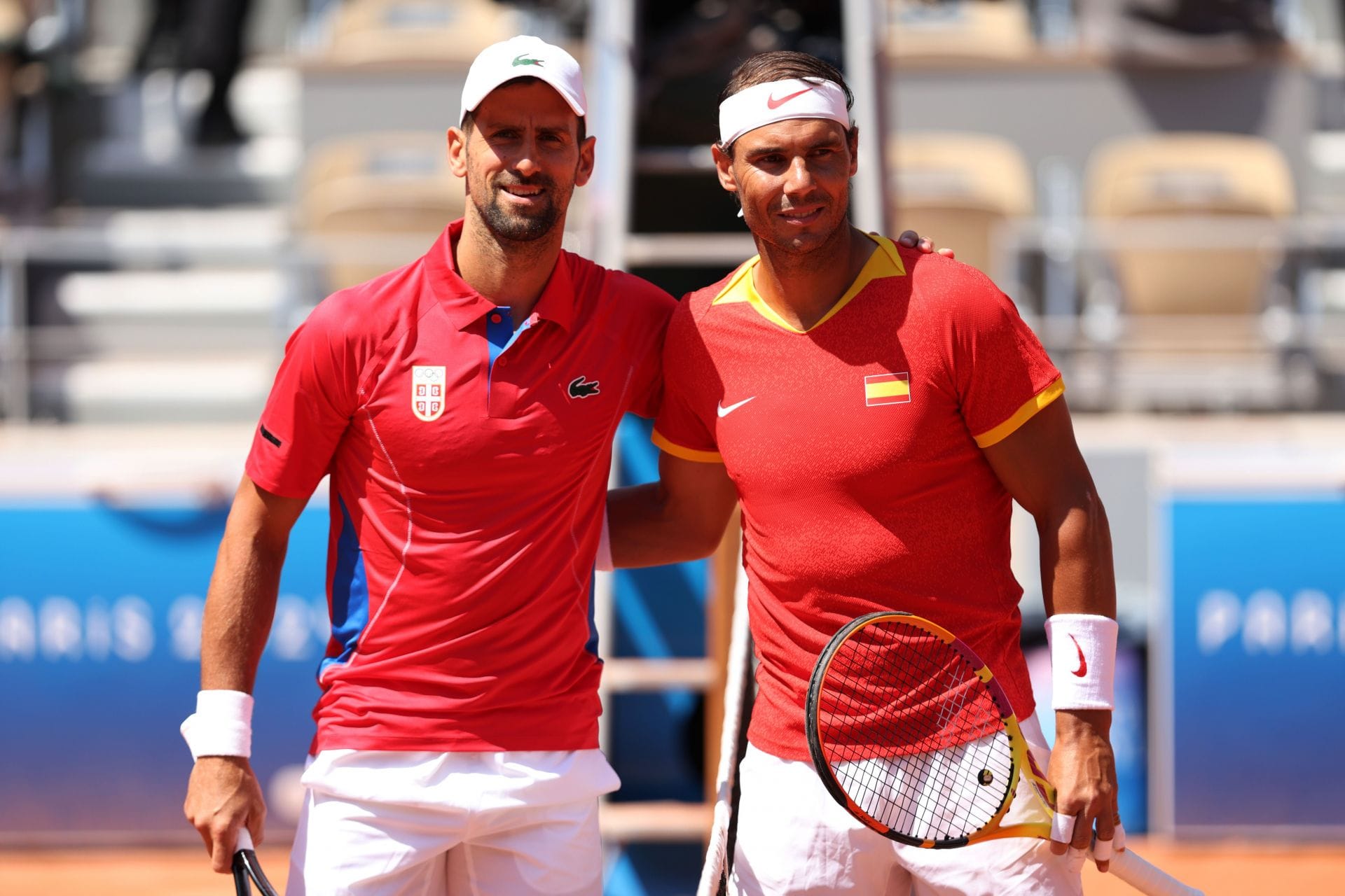 Novak Djokovic and the Spaniard - Source: Getty