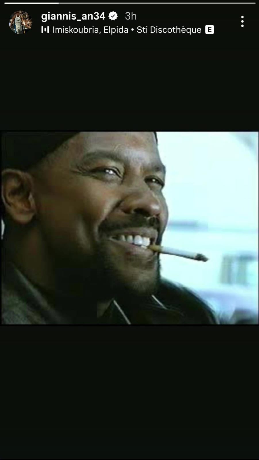 Antetokounmpo&rsquo;s Instagram story