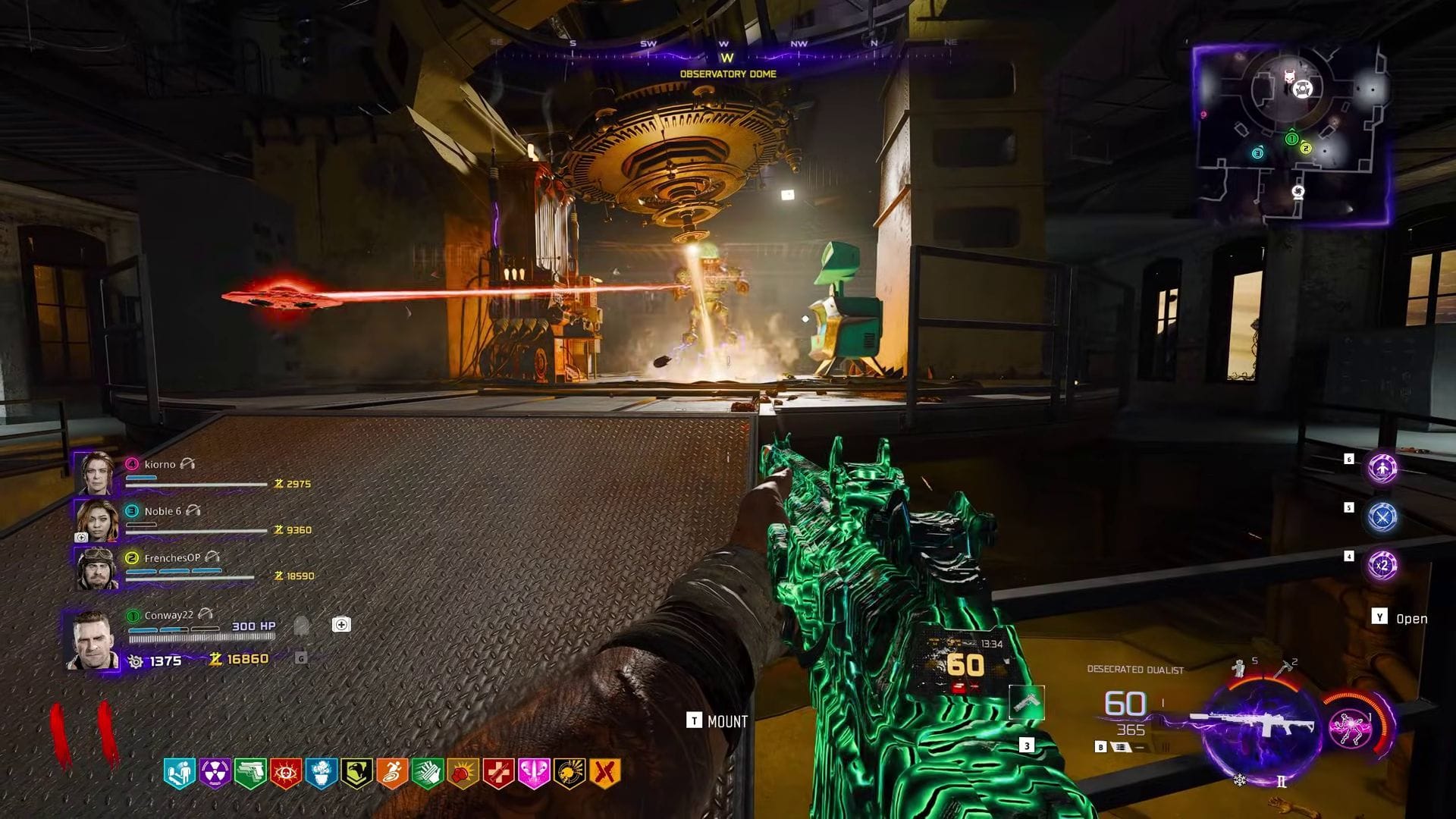 Kill O.S.C.A.R. using the telescope laser (Image via Activision || YouTube/@MrRoflWaffles)