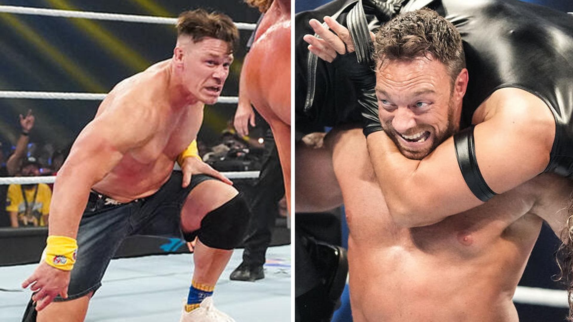 John Cena &amp; LA Knight. [Image credits: WWE.com]