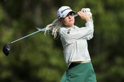 Charley Hull dons white & green as she shares her best photos from Round 1 of Grant Thornton Invitational 2025