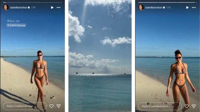 Source: (Via Instagram/ @isabellastrahan) Source: (Via Instagram/ @sophialstrahan)