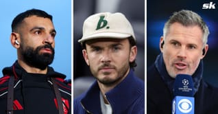 James Maddison shares hilarious reaction about him ‘watching that Jamie Carragher rant’ against Liverpool ace Salah live inside studio