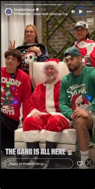 The Atlanta Cup's Instagram story