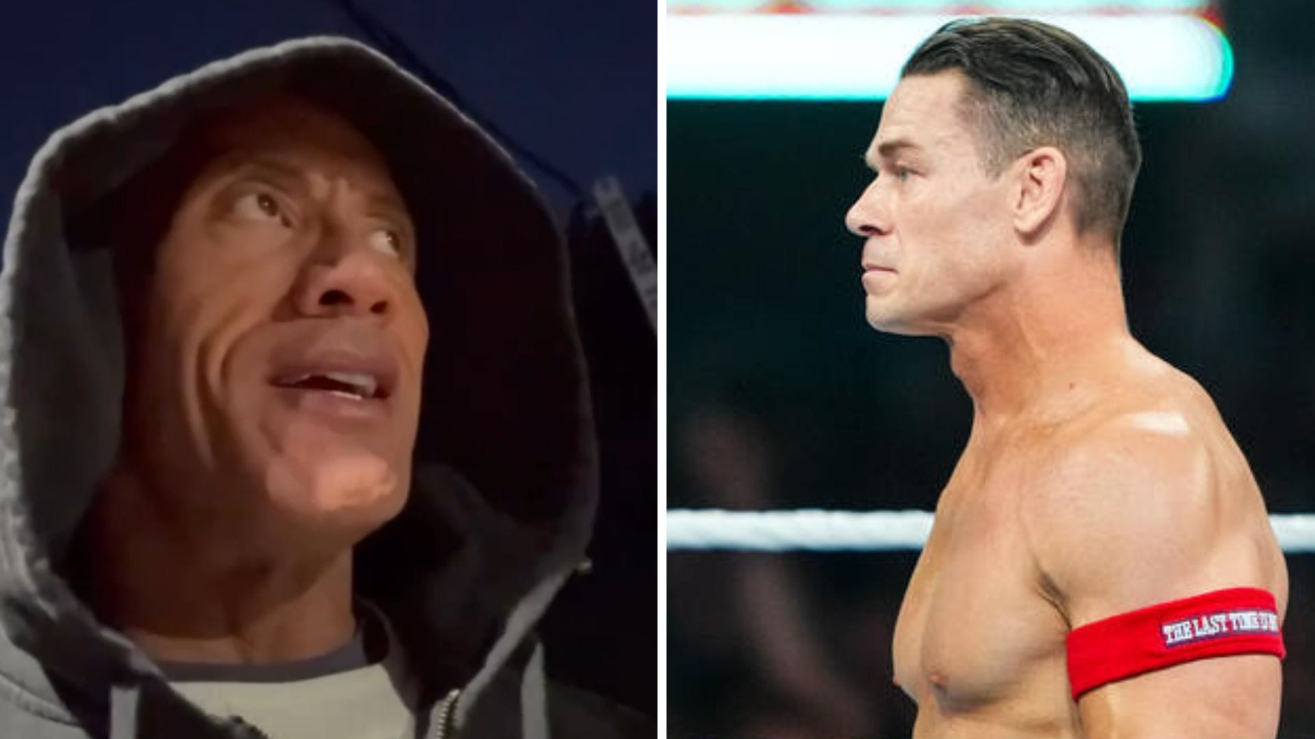 The Rock and John Cena are two of the greatest names in wrestling [Image credits: The Rock