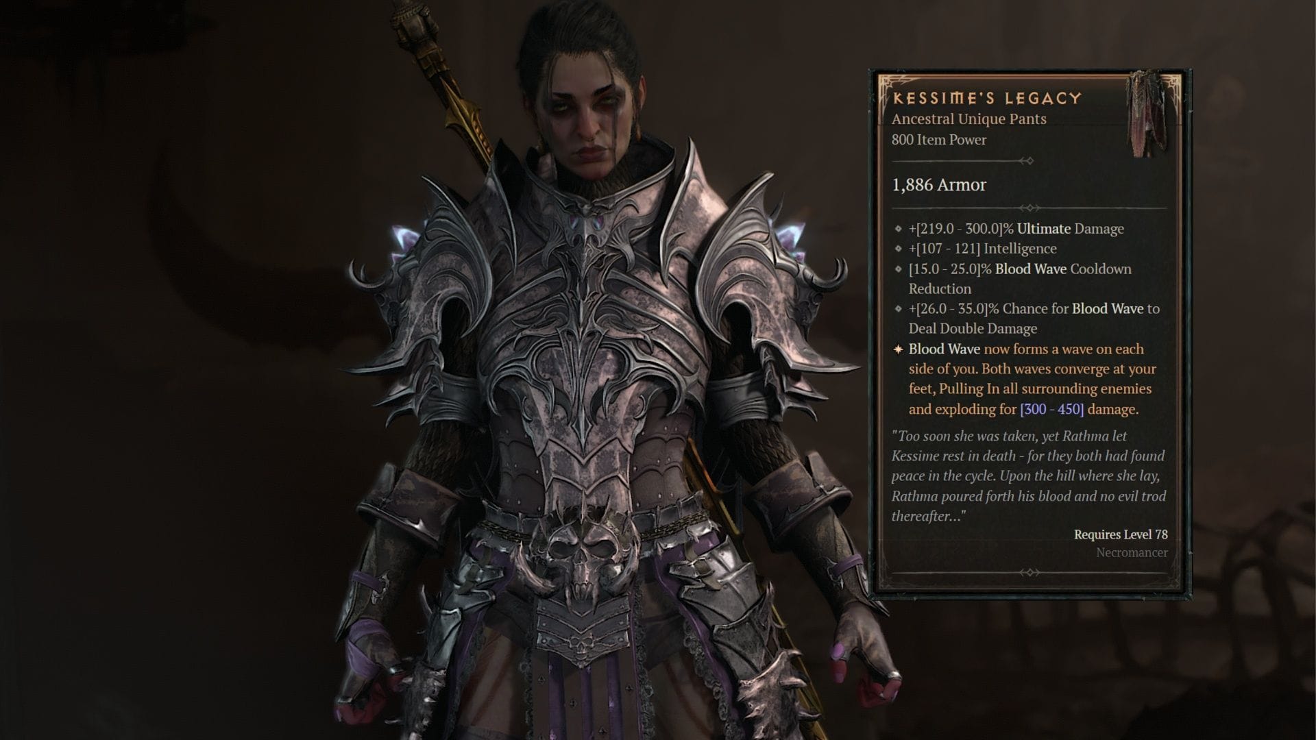 Gravebloom is the reason this build even works at all (Image via Blizzard Entertainment)