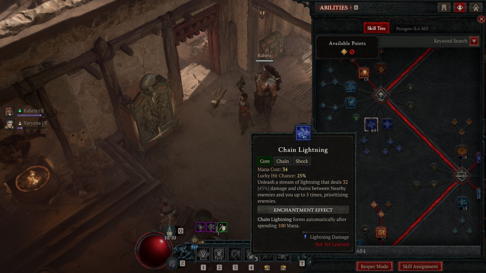 It&#039;s all about zapping enemies into oblivion with Chain Lightning (Image via Blizzard Entertainment)