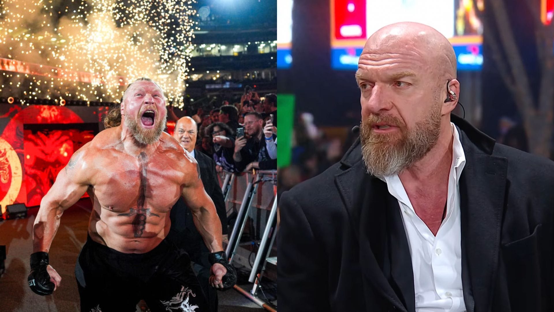 Triple H addresses Brock Lesnar retirement rumors; calls him the "ultimate destroyer in the business"