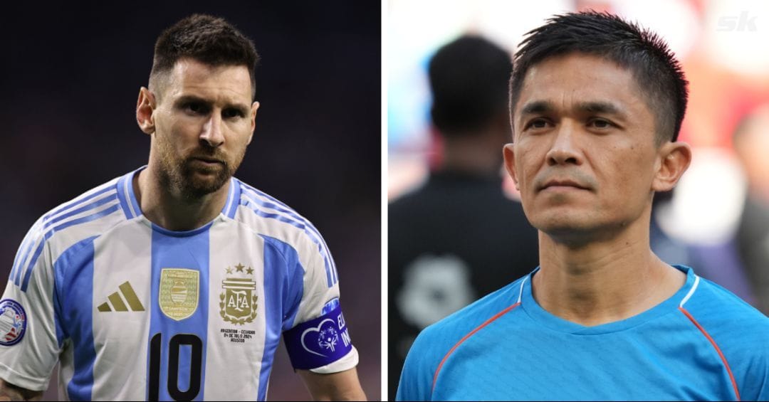 Sunil Chhetri will not be meeting Lionel Messi during the GOAT tour 