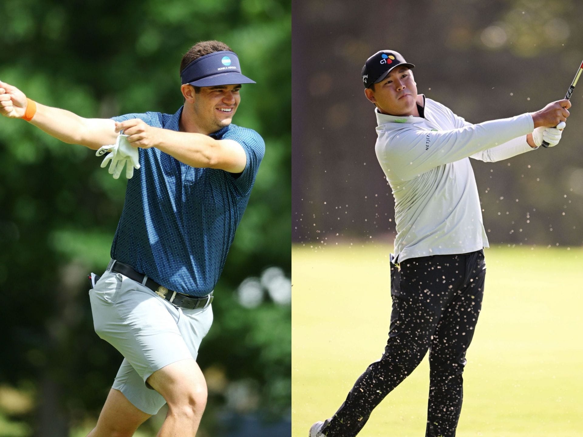 Beau Hossler and Si Woo Kim (Image via Getty)