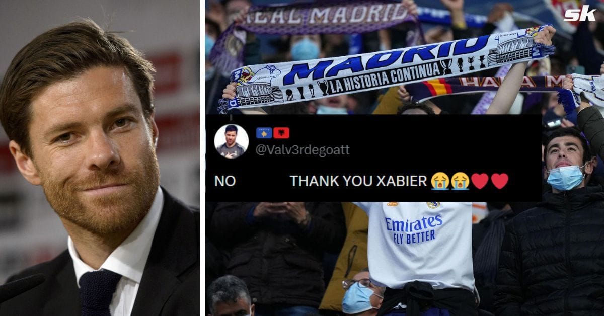 "THANK YOU XABI", "Best thing I've seen" - Real Madrid fans react as star man benched for UCL clash against Manchester City