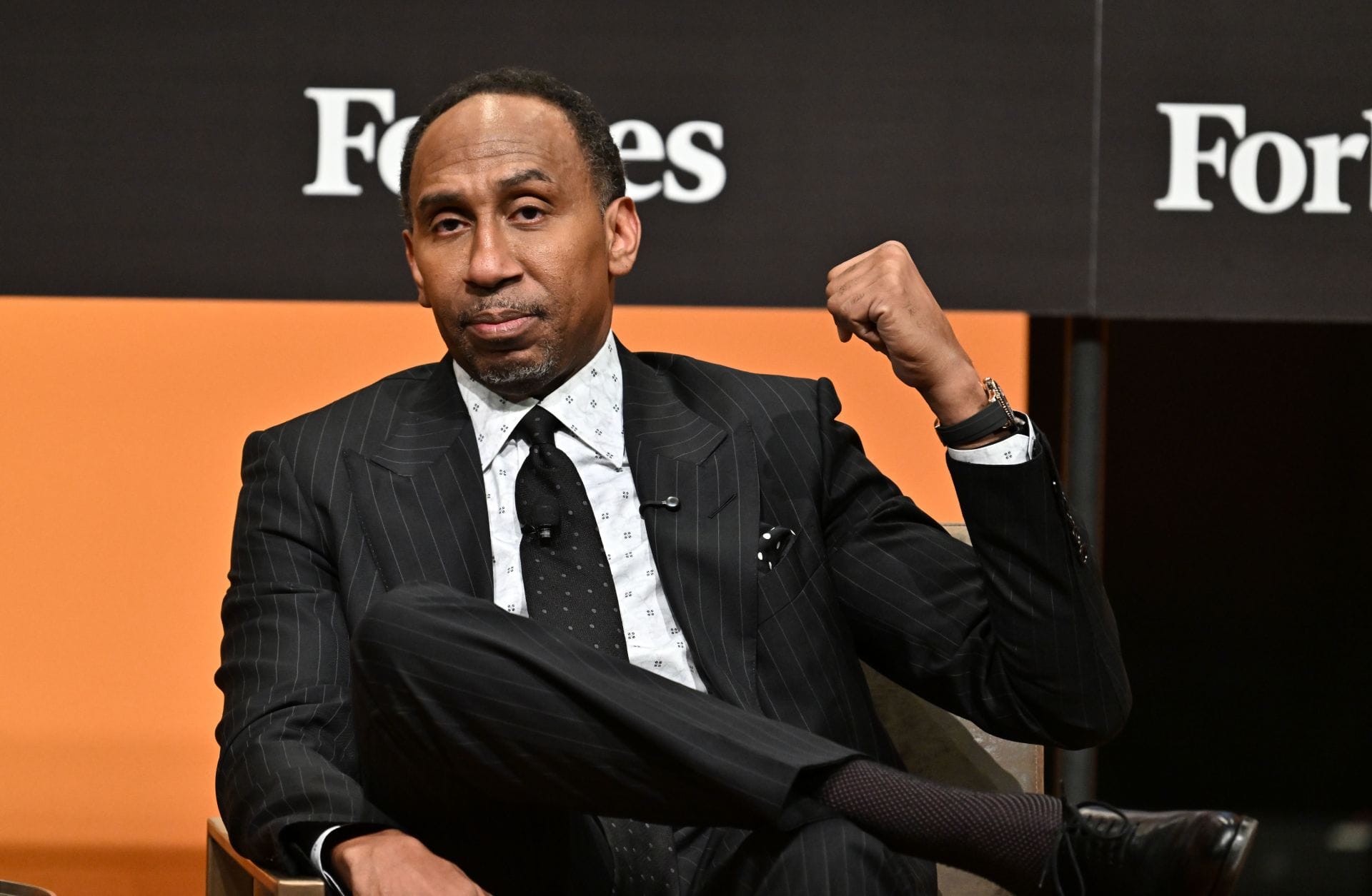 Stephen A. Smith at the 2025 ForbesBLK Summit (Image via Getty)