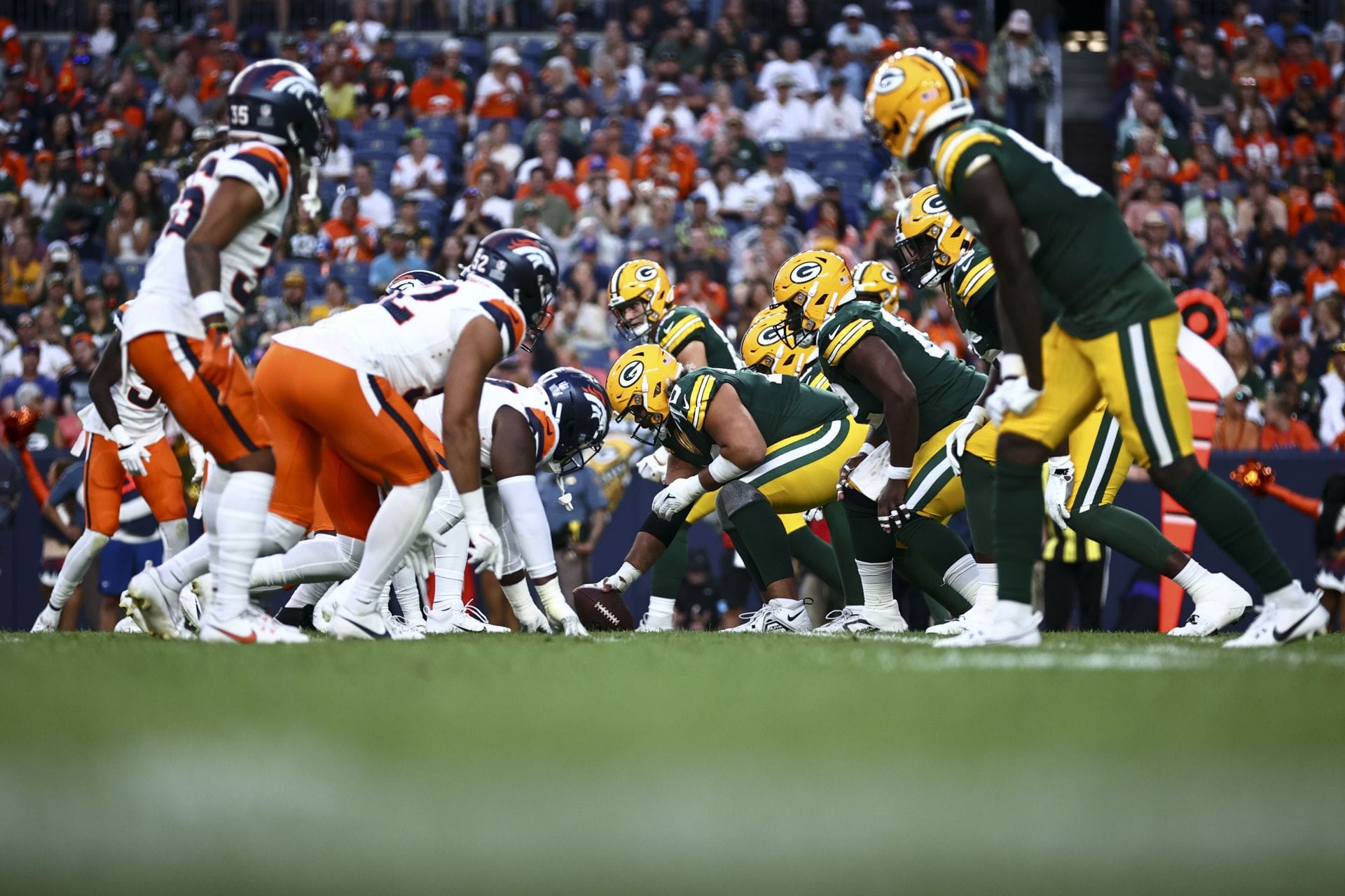 Green Bay Packers vs Denver Broncos projected starting lineup and
