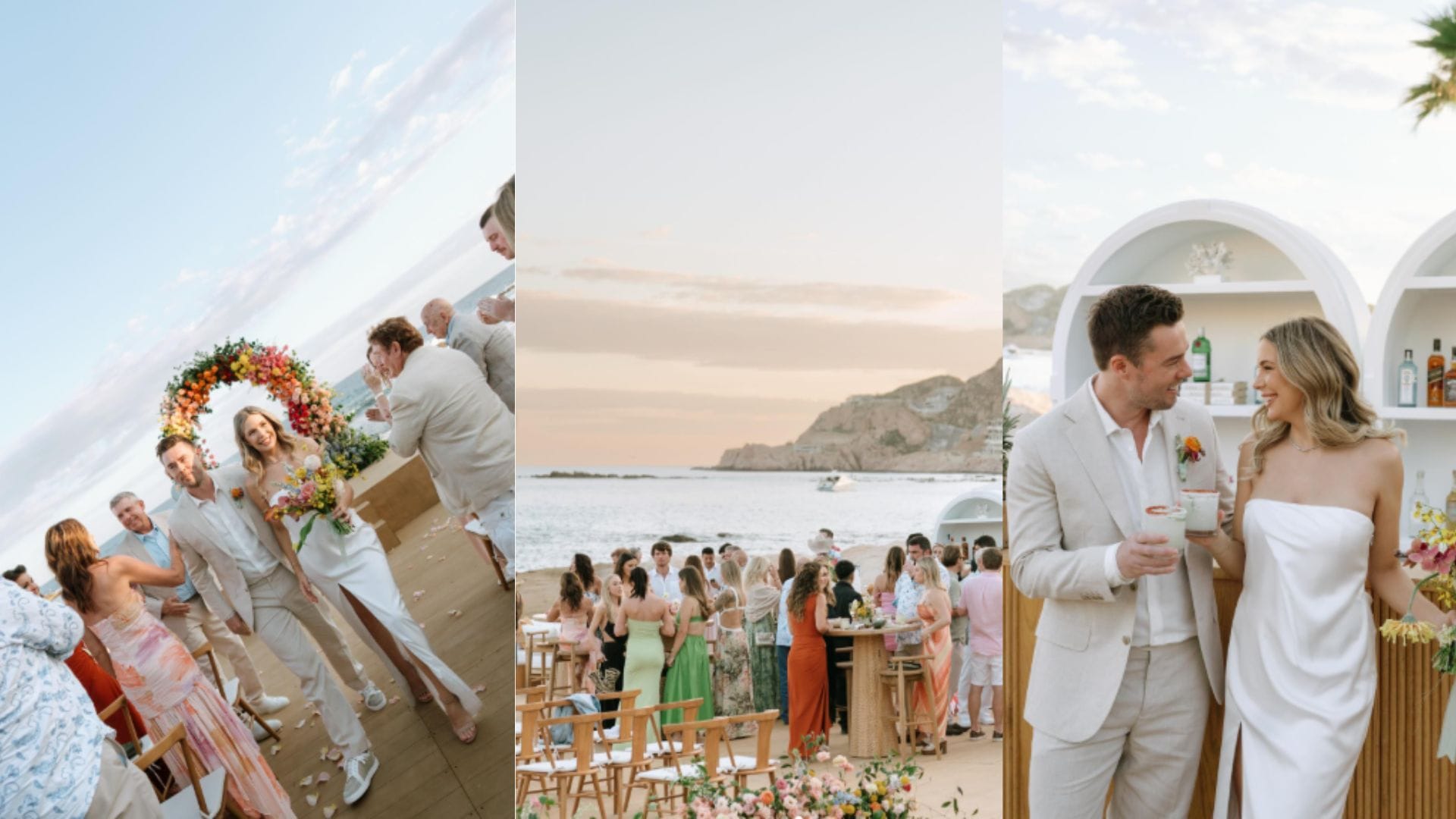 Meghan Payton and Andrew Anderson&#039;s wedding photos.   (Credit:@meghanpayton)