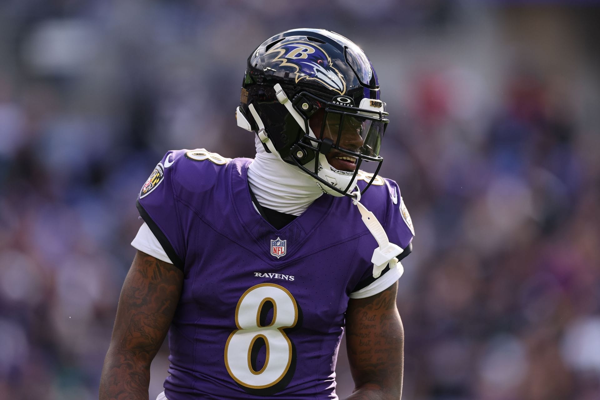  Baltimore Ravens QB Lamar Jackson - NFL 2025 - Source: Getty