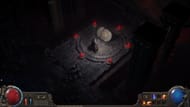 Interact with the console to gain access to the Vaal Temple (Image via GGG)