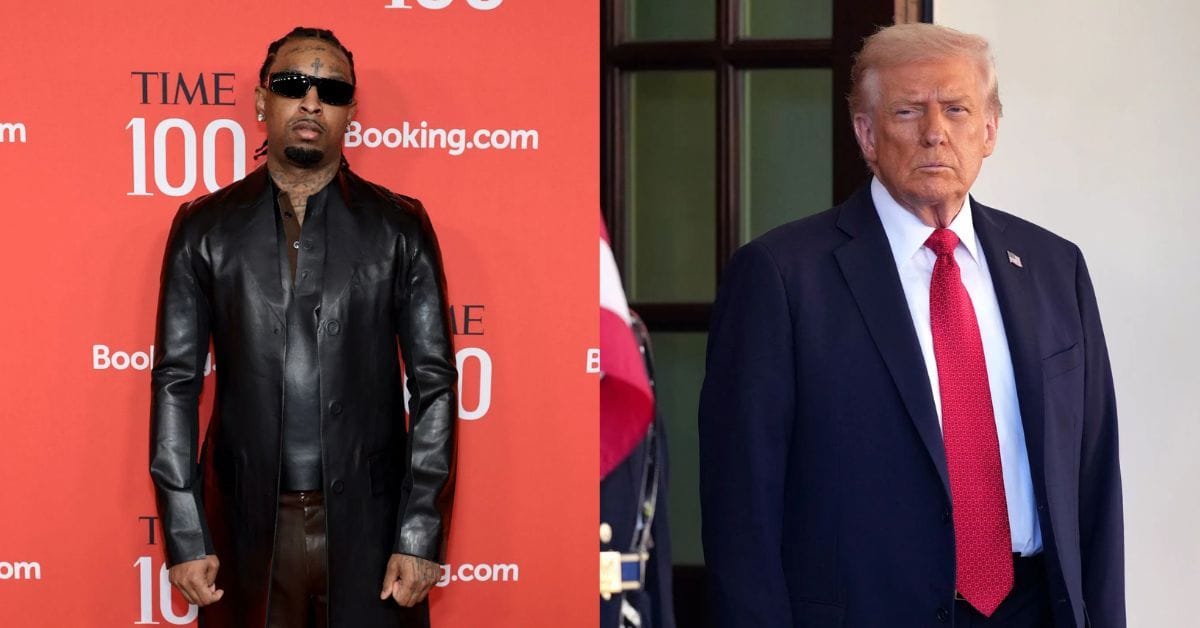 “Go back to Britain”- 21 Savage faces internet backlash after suggesting Donald Trump create a ‘Crashout City’ in the U.S. 