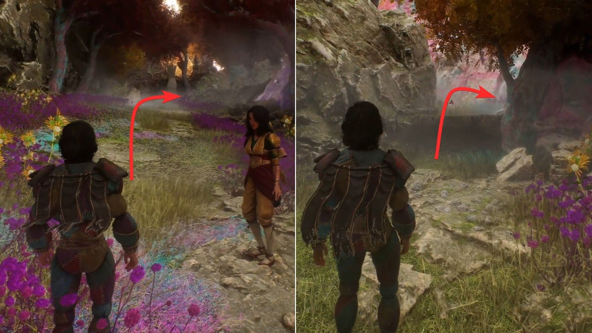 All Hopscotch tile locations in Clair Obscur Expedition 33 Verso's Drafts 18 Go this way to find the fifth tile (Image via Kepler Interactive)