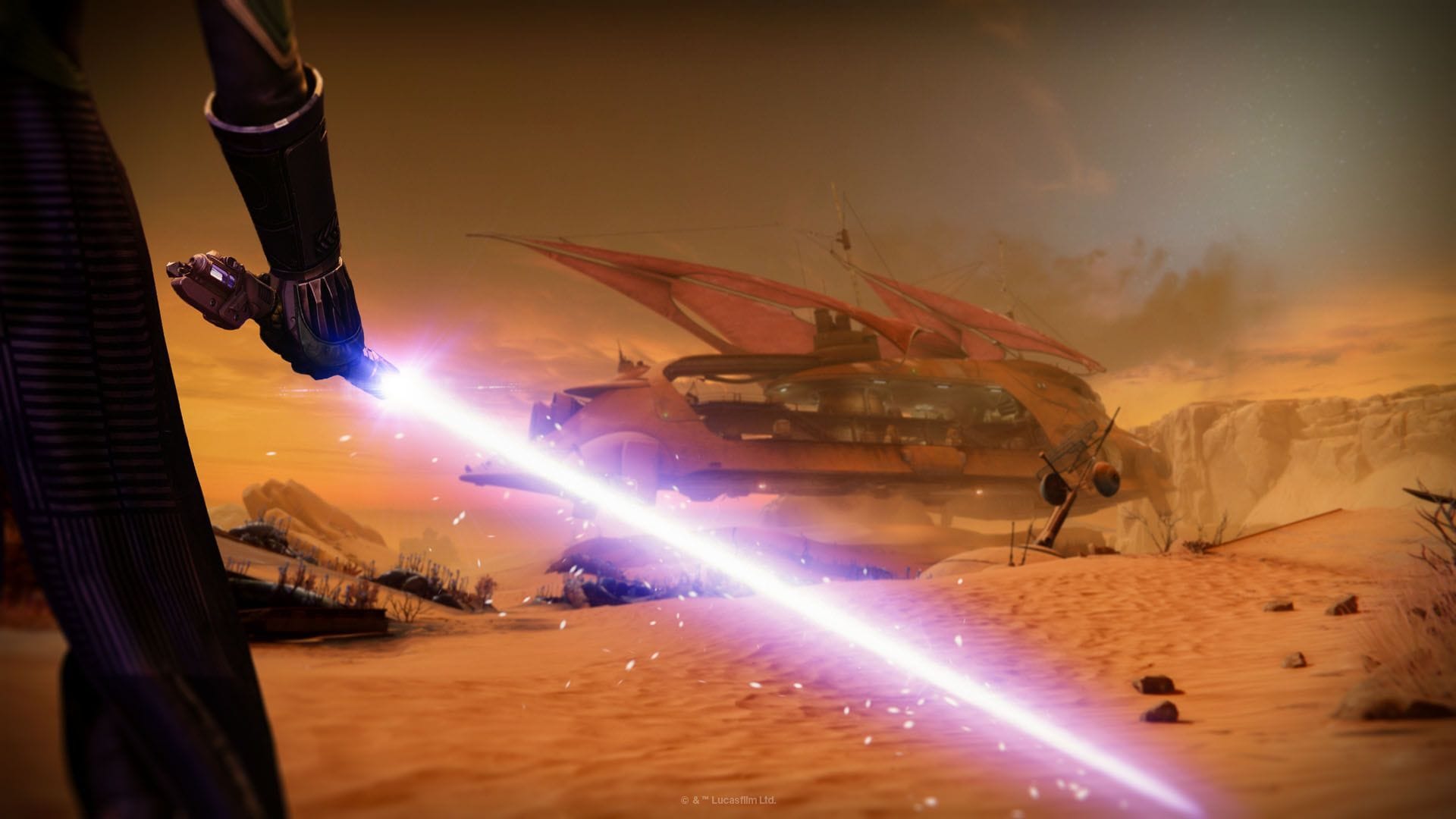Test your skills on the sand-covered outcrops of Tatoo..I mean, Mars. (Image via Bungie)