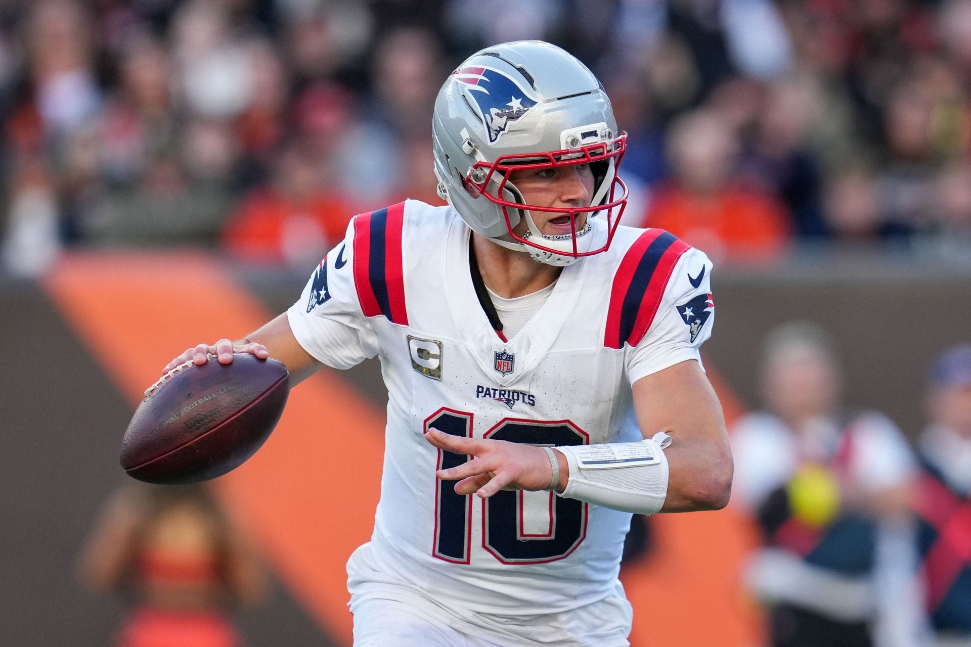 Drake Maye at New England v Cincinnati - Source: Getty