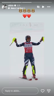 Ảnh chụp màn hình câu chuyện trên Instagram của Kilde.