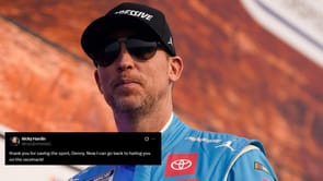 “Thank you for saving the sport”: Fans hail Denny Hamlin as 23XI owner shares power message after settling with NASCAR